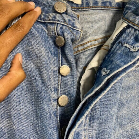 Denim Forum Women's The Joni High Rise Loose Jeans Size 29 - Picture 6 of 11